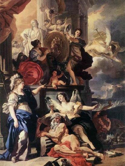 Francesco Solimena Allegory of Reign Spain oil painting art